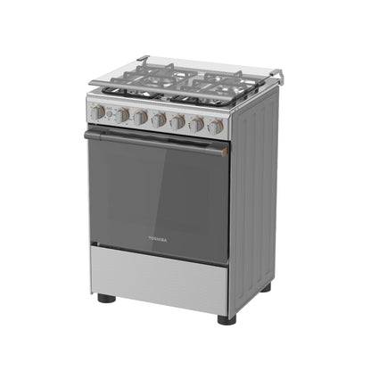 Toshiba 60X60 cm, 4 Burners Gas Cooking Range