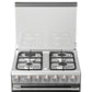 Toshiba 60X60 cm, 4 Burners Gas Cooking Range