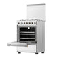 Toshiba 60X60 cm, 4 Burners Gas Cooking Range