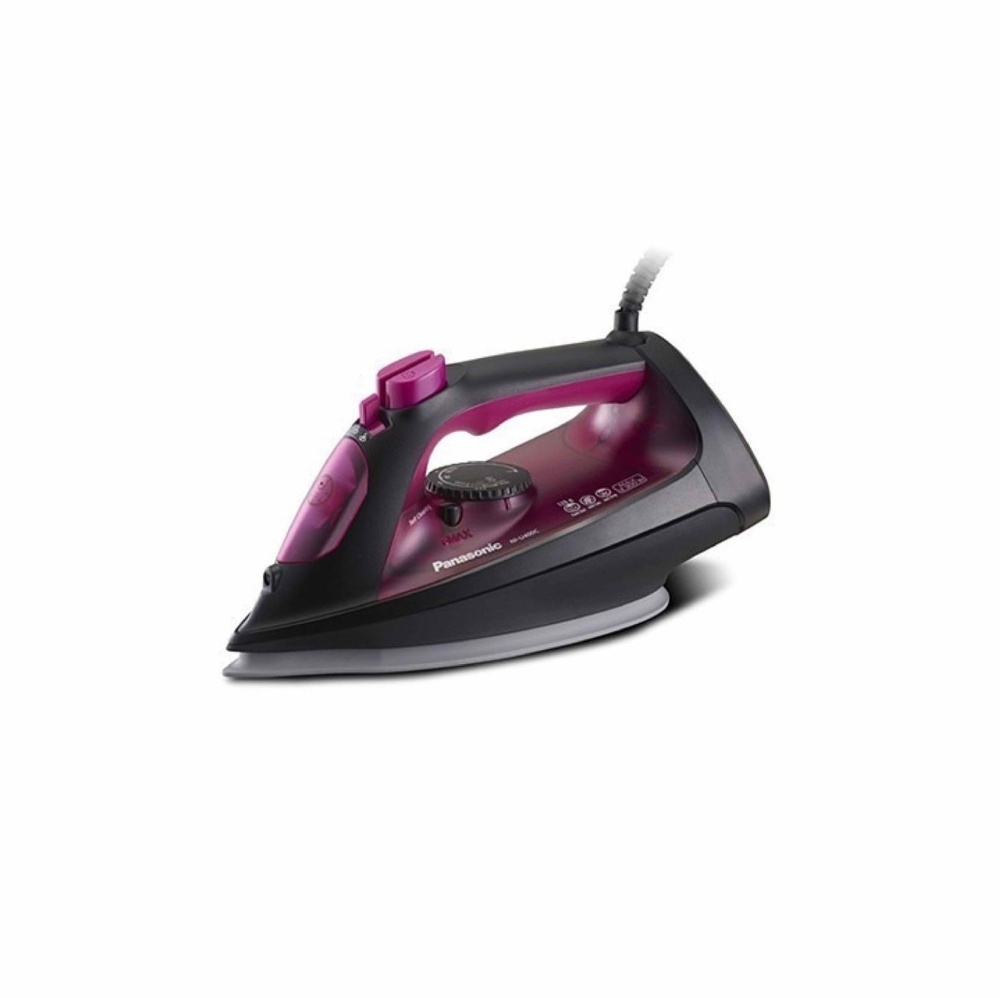 Panasonic electric steam iron , 2300 W , Ceramic Soleplate